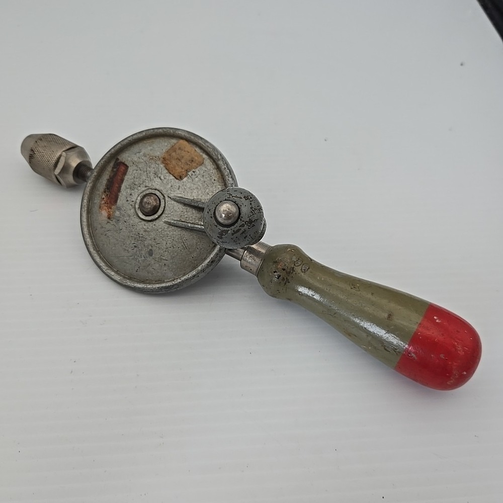 Stanley Handyman No H1214 Hand Crank Drill Tool‎ Vintage
